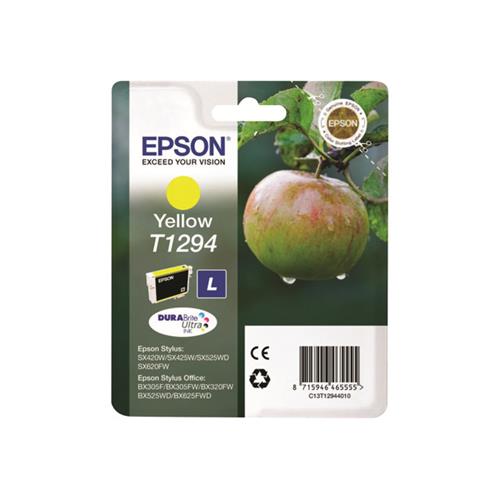 CARTUCHO T129440 ( T1294 ) ( AMARILLO ) EPSON STYLUS SX420 / 425 / BX305F /