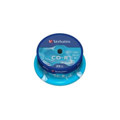 CD PACK 25 CD,S (SPINDLE) VERBATIM ( 43432 )