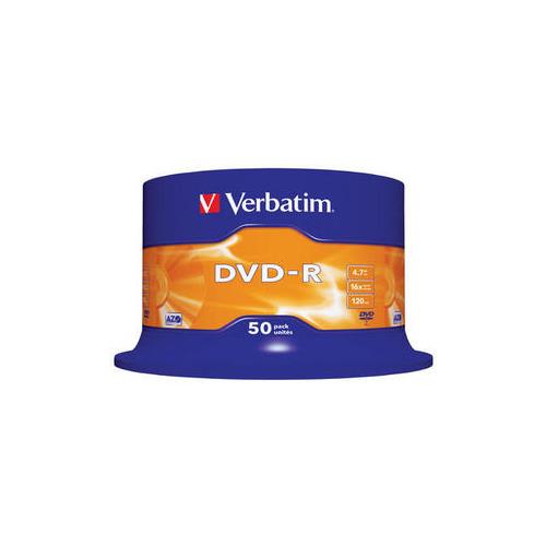 DVD PACK 50 -R (SPINDLE) VERBATIM ( 43548 )