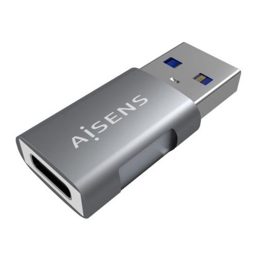 ADAPTADOR USB-C HEMBRA A USB MACHO AISENS A108-0655