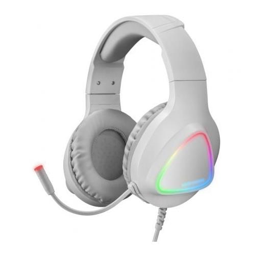 AURICULARES CON MICROFONO MARS GAMING MH222 BLANCO