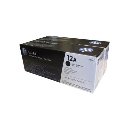 TONER Q2612AD ( 12A )( PACK 2 UNIDADES ) HP LASERJET 1010/1012/ 1015/1018