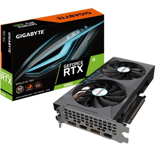 TARJETA GRAFICA GIGABYTE GEFORCE RTX3060 WINDFORCE OC 12G 12GB GDDR6