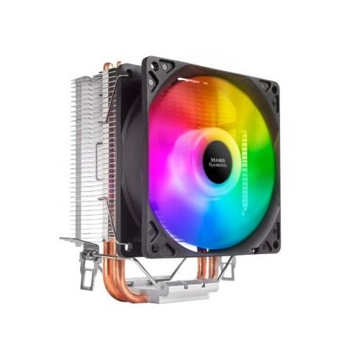 VENTILADOR CPU MARS GAMING MCPUARGB SOCKET 775 , 1151 , 1200 , AM4