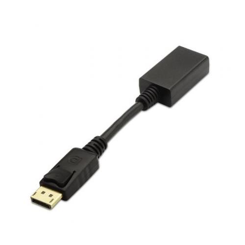 ADAPTADOR DISPLAYPORT MACHO A HDMI HEMBRA AISENS A125-0134