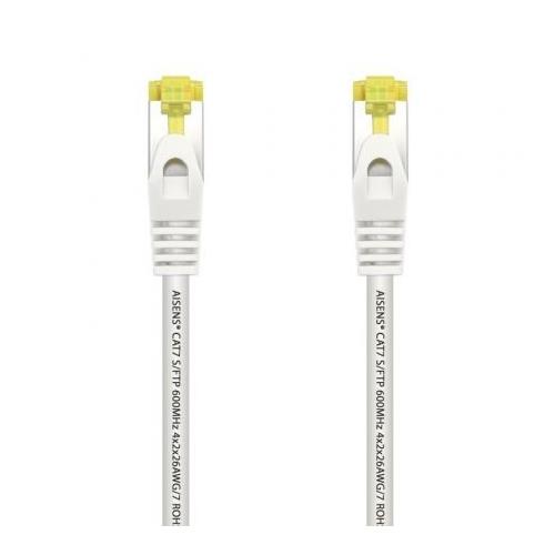 CABLE SFTP 0.5M. CAT.7 BLANCO AISENS A146-0489