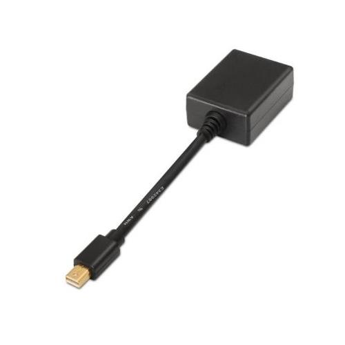 ADAPTADOR MINIDISPLAYPORT MACHO A VGA HEMBRA AISENS A125-0135