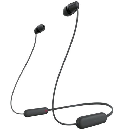 AURICULARES INTRAUDITIVOS CON MICROFONO SONY WI-C100 BLUETOOTH NEGRO