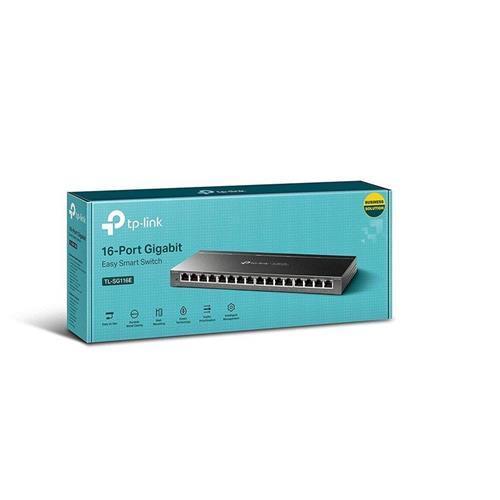 SWITCH 10/100/1000MB 16 PUERTOS TP-LINK SG116E  TL-SG116E