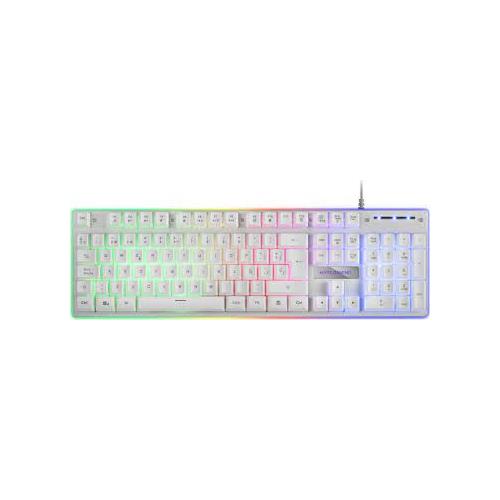 TECLADO MARS GAMING MK220 GAMING BLANCO