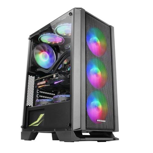 SEMITORRE ATX MARS GAMING MCC SIN FUENTE NEGRO