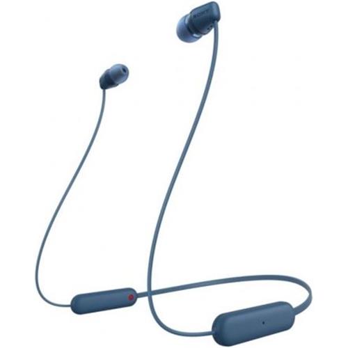 AURICULARES INTRAUDITIVOS CON MICROFONO SONY WI-C100 BLUETOOTH AZUL