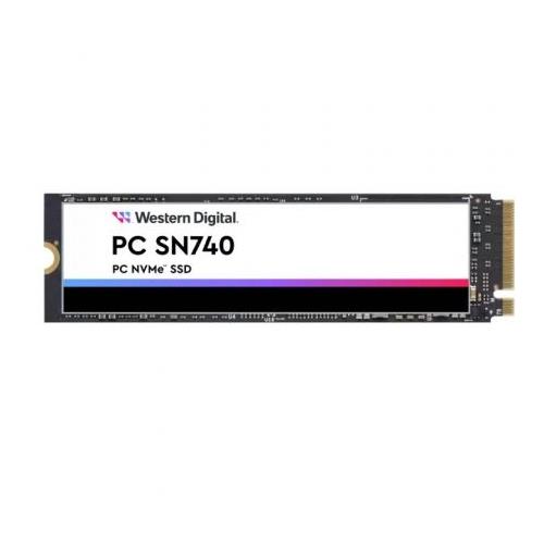 SSD 512GB WESTERN DIGITAL SN740 M2 2280 PCIE MVME   SDDPNQD-512G