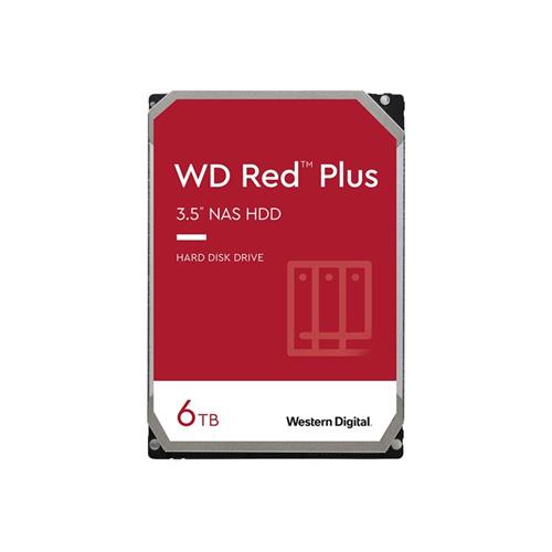 DISCO DURO 6TB INTERNO 3.5" WESTERN DIGITAL RED PLUS WD60EFPX SATA3 256MB.