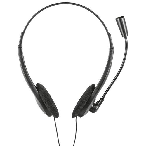 AURICULARES CON MICROFONO TRUST PRIMO CHAT JACK 3.5 NEGRO 21665