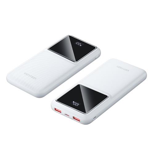 POWERBANK BATERIA EXTERNA 10000MAH 22.5W VENTION FHKW0 BLANCO