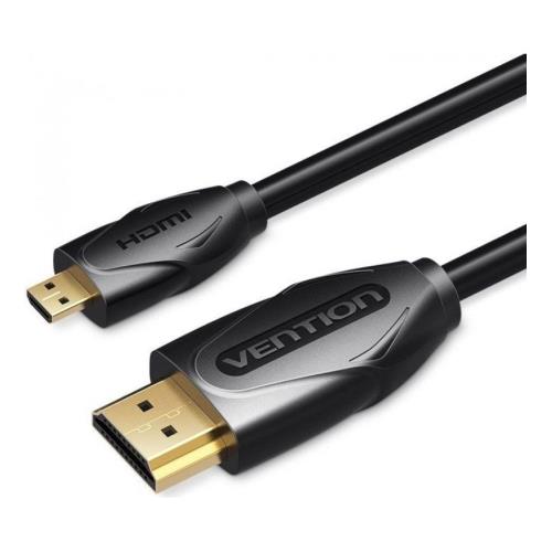 CABLE HDMI MACHO A MICROHDMI MACHO 1.5M VENTION VAA-D03-B150