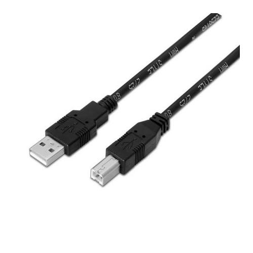 CABLE USB 2.0 AB 3M. AISENS A101-0003