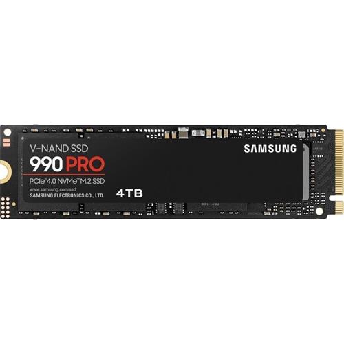 SSD 4TB INTERNO M.2 2280 SAMSUNG 990 PRO  PCIE 4.0  MZ-V9P4T0BW