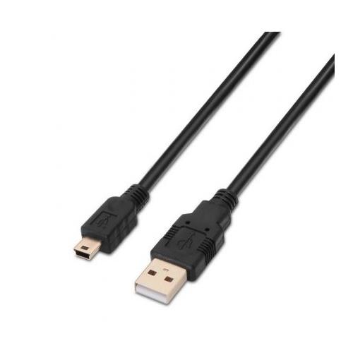 CABLE USB 2.0-MINIUSB 1M AISENS A101-0024