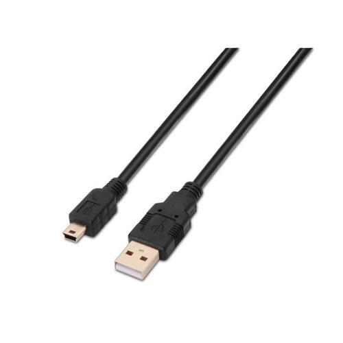 CABLE USB 2.0-MINIUSB 1.8M. AISENS A101-0025