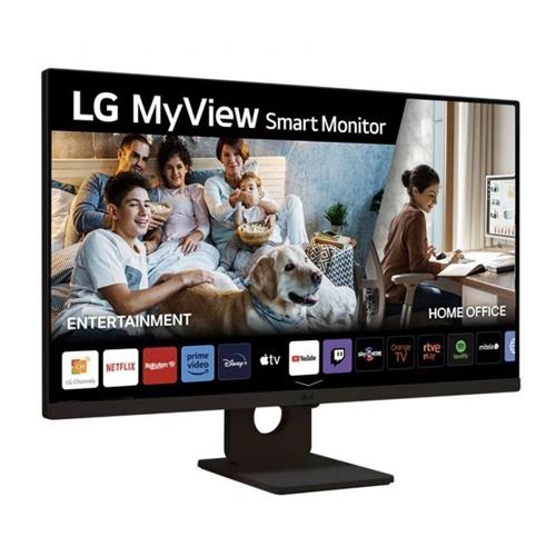 MONITOR 27" LG MYVIEW 27SR50F-B FULL HD SMART TV MULTIMEDIA NEGRO