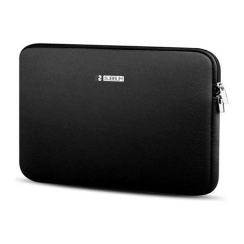 FUNDA PORTATIL 11.6" - 12.5"  SUBBLIM SLEVEE NEOPRENE NEGRO SUBLS-SKIN111