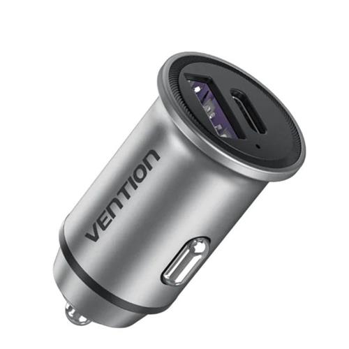 CARGADOR DE COCHE 30W VENTION FFFH0 USB /  USB-C