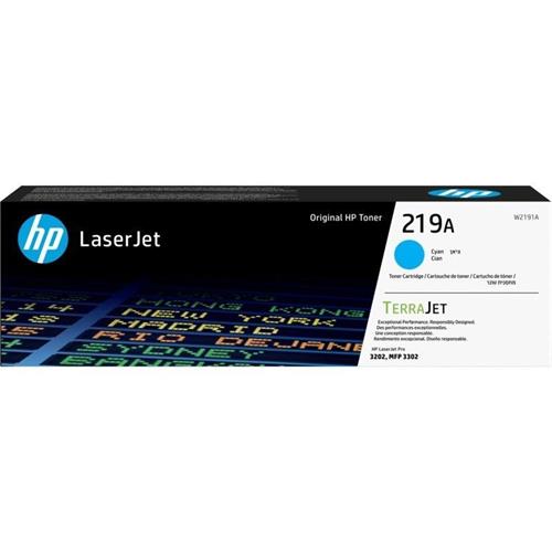 TONER W2191A 219A CIAN HP LASERJET PRO  3201 , 3204 , 3288, 3302