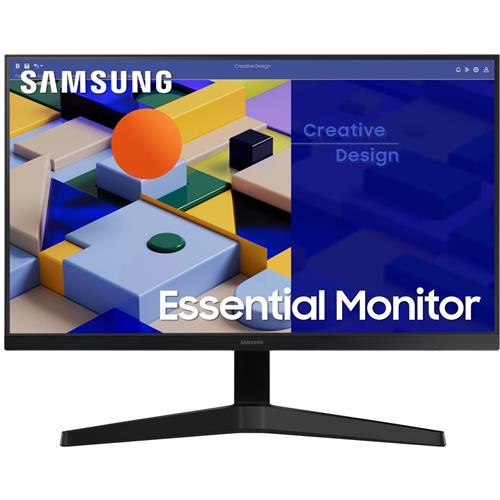 MONITOR 24" SAMSUNG S24C312 NEGRO LED IPS FULLHD  VGA HDMI