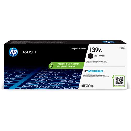 TONER W1390A 139A NEGRO HP LASERJET 3001 / 3002 / 3003 / 3004 / 3101 / 3102