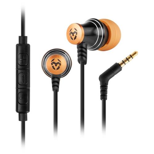 AURICULARES INTRAUDITIVOS CON MICROFONO KROM KINEAR JACK 3.5 NEGRO