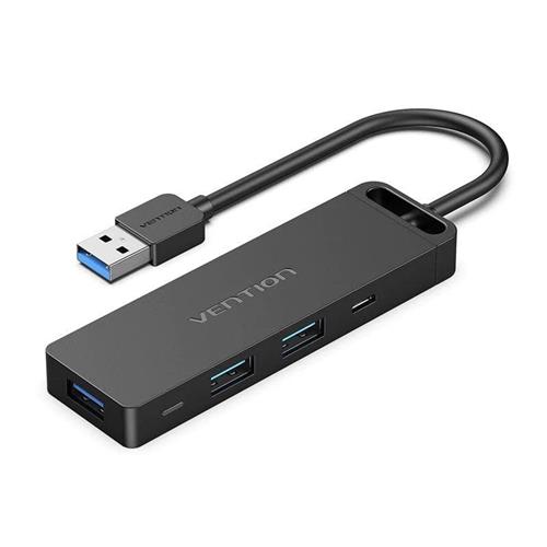 HUB USB 3.0 VENTION CHVBB  3xUSB/ 1xMICROUSB PD  / LECTOR TARJETAS