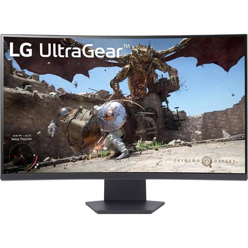 MONITOR GAMING 31.5" LG ULTRAGEAR 32GS60QC-B QHD 1MS 180HZ VA NEGRO