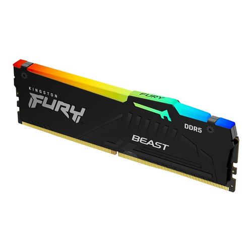 DIMM DDR5 16GB 6000GHZ. KINGSTON FURY BEAST RGB KF560C40BBA-16