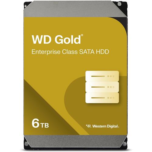 DISCO DURO 6TB WESTERN DIGITAL GOLD  WD6004FRYZ