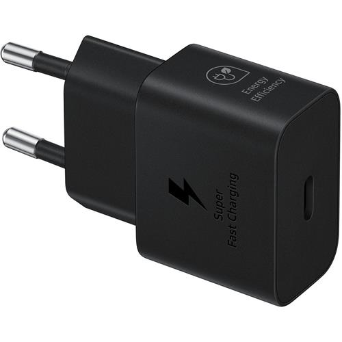 CARGADOR DE PARED 25W SAMSUNG  EP-T1510NB USB-C NEGRO