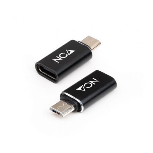 ADAPTADOR MICROUSB MACHO A USB-C HEMBRA NANOCABLE 10.02.0014