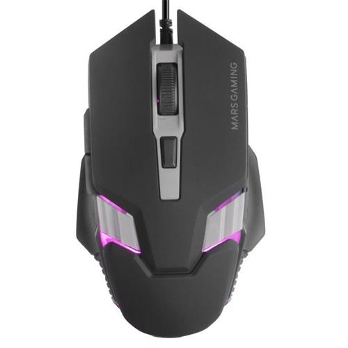 RATON GAMING MARS GAMING MM024 4000DPI USB NEGRO