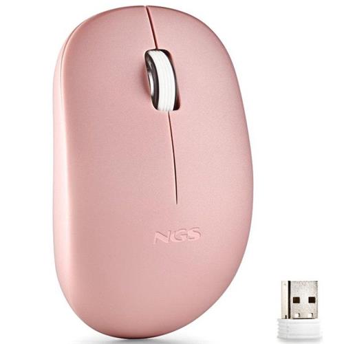 RATON NGS FOG PRO 1000DPI INALAMBRICO ROSA