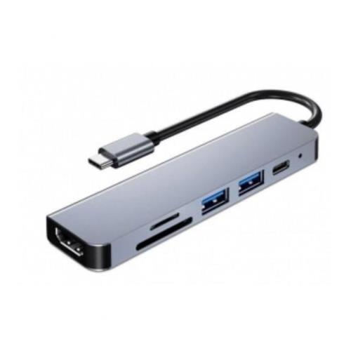 HUB USB-C VENTION THFHB  1 HDMI 4K / 3 USB / 1 USB-C PD