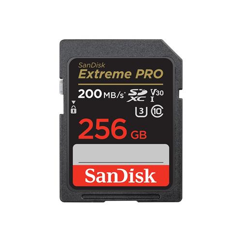 MEMORIA SD 256GB SANDISK EXTREME PRO 200MB/S SDSDXXD-256G-GN4IN