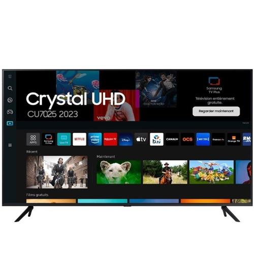 TV  43" SAMSUNG 43CU7025K ULTRAHD 4K SMART TV WIFI