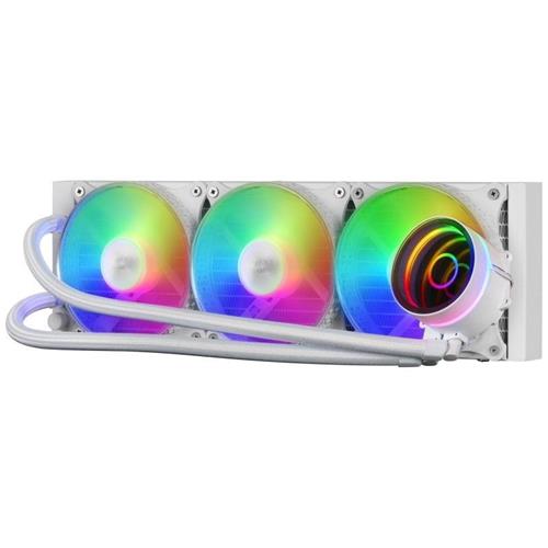 VENTILADOR REFRIGERACION LIQUIDA MARS GAMING MLONE 360 BLANCO