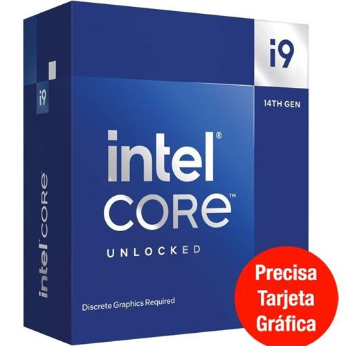 PROCESADOR INTEL I9 14900KF 3.20GHZ 14TH GEN SOCKET 1700  BX8071514900KF