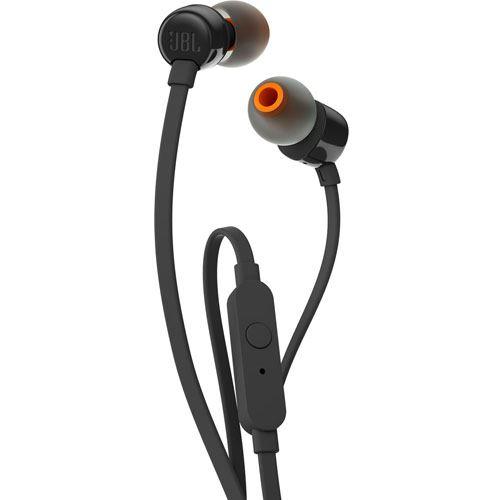 AURICULARES INTRAUDITVOS CON MICROFONO JBL TUNE 160 JACK 3.5  NEGRO