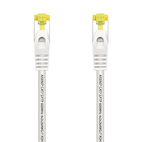 CABLE SFTP 2M. CAT.7 BLANCO  AISENS A146-0491