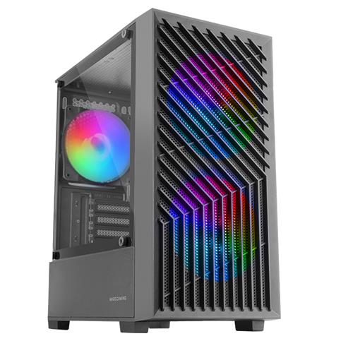 MINITORRE GAMING MICROATX MARS GAMING MCVORTEX SIN FUENTE NEGRO