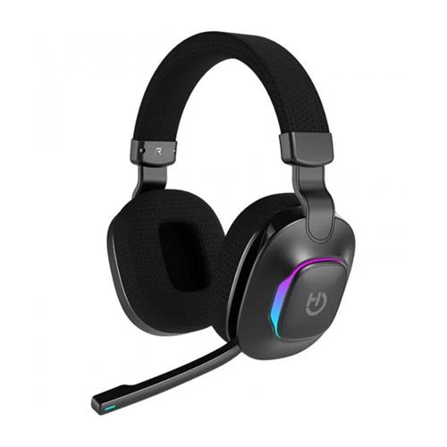 AURICULARES GAMING CON MICROFONO HIDITEC VORTEX ARGB JACK / BLUETOOTH NEGRO