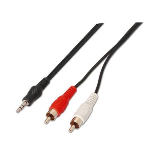 CABLE JACK 3.5MM A 2 RCA 1.5M. AISENS A128-0147